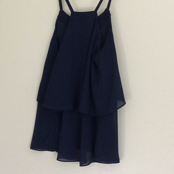 Beautiful navy blue top - Picture 4 of 6